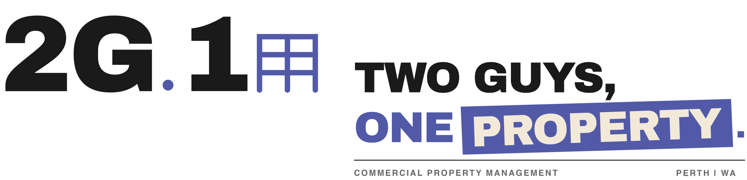 Two Guys, One Property